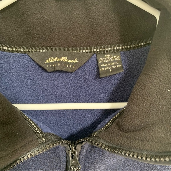 Eddie Bauer Men’s Polartec 1/4 Zip Pullover - Picture 3 of 9